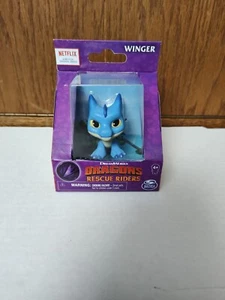 DreamWorks Dragons Rescue Riders WINGER Collectible 3" Mini Dragon Figure NEW - Picture 1 of 4