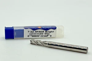 Fresadora de extremo COBRA CARBURO nueva - 7/32 x 1/4 4FSER brillante 5/8 x 2-1/2, 22340 - Imagen 1 de 2