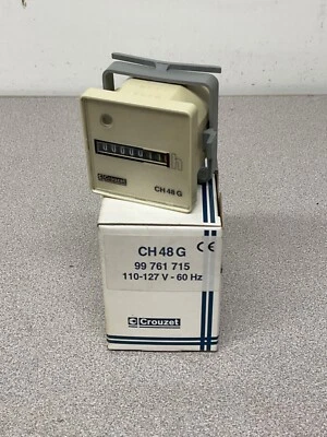 NEW Crouzet CH 48 G Timer Module, 99 761 715, 110-127V, 60Hz - Image 1 of 2