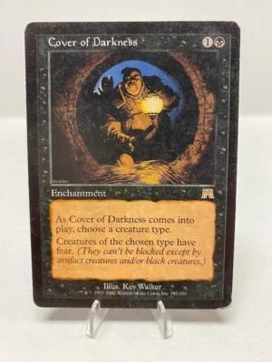 Cover of Darkness - Onslaught - Black -  133/350 - Heavily Played - Image 1 of 2