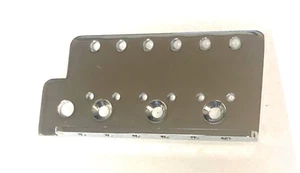 Bridge Flat Fender STRATOCASTER for Left-Handed (LH) Mexican - Chrome - - Picture 1 of 2
