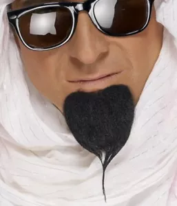 Herren Arabische Kostüm Bart Selbstklebend Falsche Scheich Bierd Von Smiffys - Bild 1 von 3