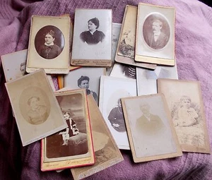 Vintage Photo Different Workshops 18 Portraits @ - Picture 1 of 5