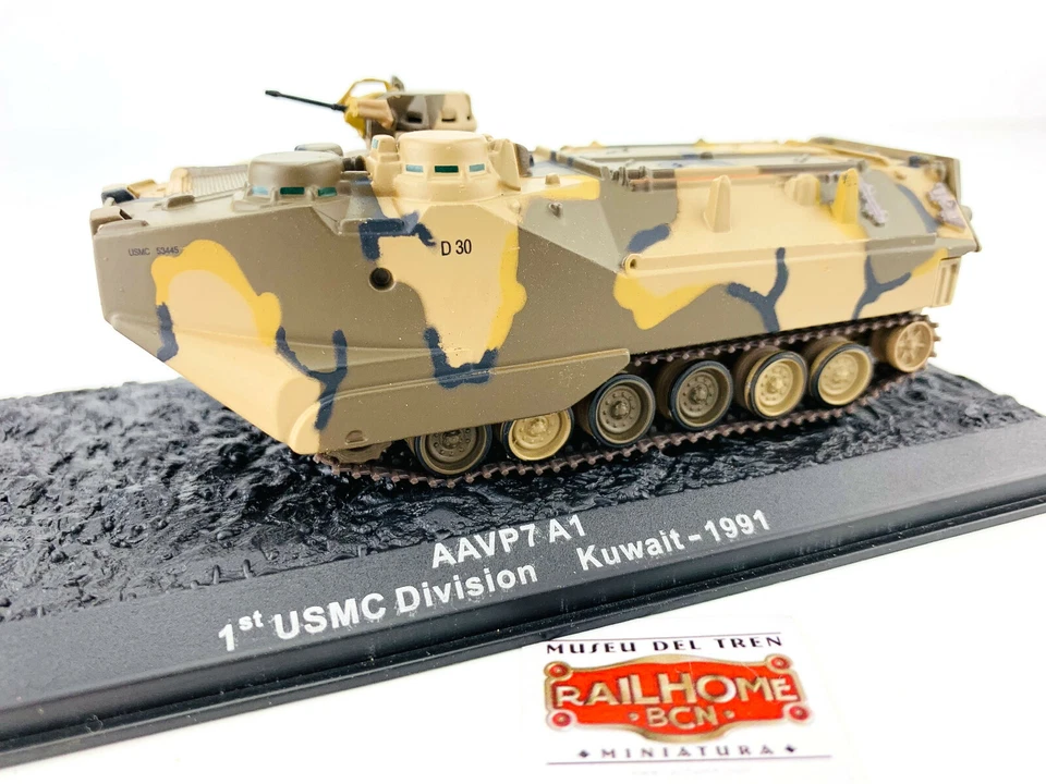 Cars Of Combat Altaya 1:72 - AAVP7 A1 - Kuwait 1991 - Image 1 of 1