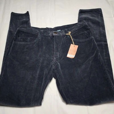 VINTAGE Solo Semore Jeans Womens 36 Blue Corduro Skinny Leg Deadstock 90s Y2K - Image 1 of 4
