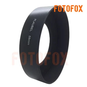 Metal Black Lens hood shade for Makina 67 670 camera Plaubel 58mm quality - Picture 1 of 5