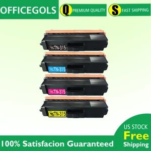 4PK TN315 Toner Premium CMYK for Brother HL-4150CDN HL-4570CDW MFC-9560CDW - Picture 1 of 1