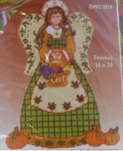 Autumn Angel Plastic Canvas Kit - Picture 1 of 1