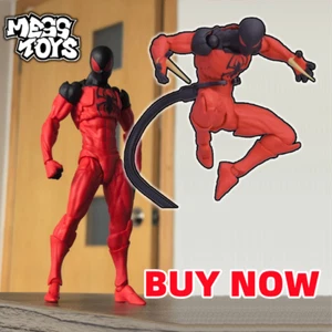 In Stock CT Toys Messtoys Spider-Man Kaine Parker Red Spider Action Figure Boxed - Picture 1 of 13