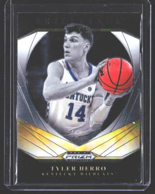 Tyler Herro 2021 Panini Prizm Draft Picks Brilliance #17 Kentucky Wildcats - Image 1 of 2