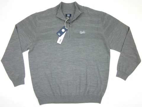 NWT! Cutter & Buck Cincinnati Reds 1/2 Zip Douglas Sweater 3XT TALL Cover
