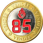 [#913195] France, Token, Touristic token, La Vende, AU(55-58), Bi-Metallic