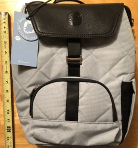 Paperclip Jojo Mini Convertible Backpack Diaper Bag, Light Blue 100% Authentic - Picture 1 of 10