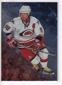 1998-99 In the Game Be a Player #25 Robert Kron Carolina Hurricanes