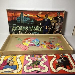 Vintage 1964 Ideal The Addams Family Board Game | Near complete
