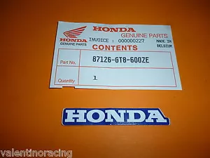 HONDA PK 50 WALLAROO BLUE FRONT HULL DECAL STICKER PB223 87126GT8600ZE - Picture 1 of 1
