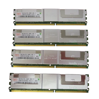 Hynix HYMP151F72CP4N3-Y5 16GB (4x4GB) PC2-5300 DDR2-667MHz ECC CL5 240P Memory - Image 1 of 4