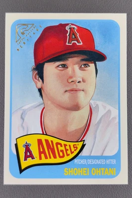 2019 Topps Gallery Heritage Shohei Ohtani #HT-2 Los Angeles - Image 1 of 3
