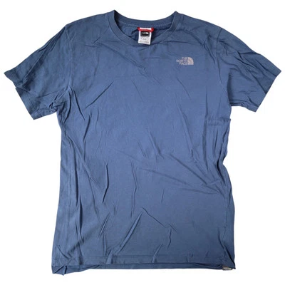 The North Face Boys T-Shirt Size XL Blue Short Sleeve Crew Neck 100% Cotton - Image 1 of 4