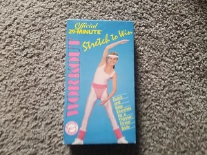 Original 29 Minute Stretch To Win Workout VHS Video Tape Ships N 24h - Picture 1 of 5