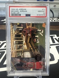 1994 Michael Jordan #71 UD Jordan Rare Air PSA 10 Chicago Bulls - Bild 1 von 2