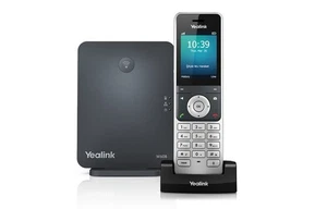 Yealink W53H - leistungsstarkes kabelloses DECT-Mobilteil W60B DECT-Basisstation - Bild 1 von 2
