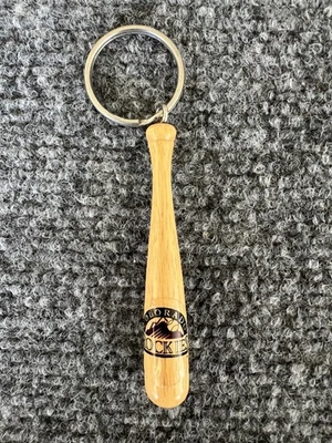 Colorado Rockies VTG 1990s Key Ring Wooden Baseball Bat MLB Baseball Souvenir  - Image 1 of 4