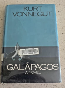 KURT VONNEGUT "Galapagos" First Trade Edition Free Shipping - Picture 1 of 6