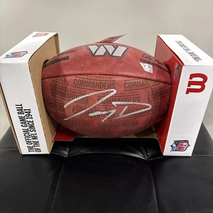 Jayden Daniels signiert offiziell NFL Wilson Football  - Bild 1 von 5