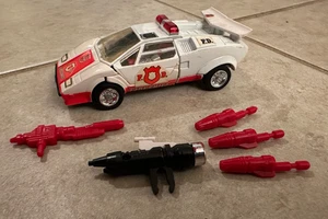 1985 Transformers G1 Red Alert Figure Complete Hasbro Takara - Picture 1 of 14