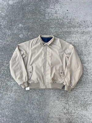 Chaqueta Bomber Reversible Allen Solly Beige Vintage Años 90 Stock Muerto Talla L Foto 1 de 4