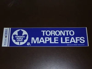 TORONTO MAPLE LEAFS NHL BUMPER STICKER VERY COLORFUL - Picture 1 of 1
