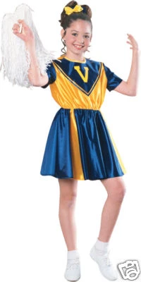 DISFRAZ HALLOWEEN NIÑA ANIMADORA RUBÍ AZUL/AMARILLO TALLA MEDIANA (8-10) 11139 Foto 1 de 3