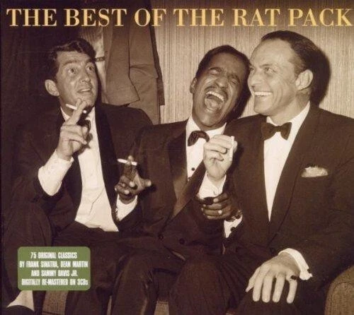 THE RAT PACK The Best Of 3CD NEW Dean Martin Sammy Davis Jr Frank Sinatra - image 1 of 1