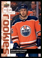 2019-20 Upper Deck National Convention Top Shelf Rookies Evan Bouchard Edmonton