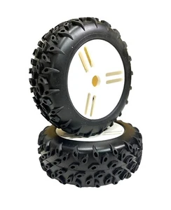 RADIOSISTEMI Coppia ruote complete OFF/Buggy 1/8 Shadow Medium - RMW10B - Imagen 1 de 1