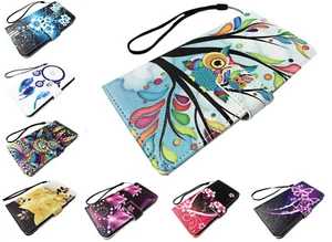 For Coolpad T-Mobile Revvl Plus 3701A 6" Wallet Card Holder Phone Cover Case - Picture 1 of 17