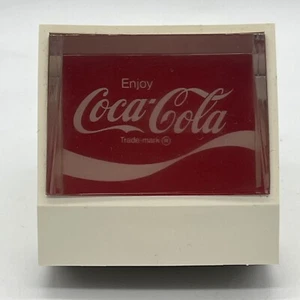 Vintage Seth Thomas Time Vue 40 Hour Alarm Clock Coca-Cola Germany Prism Tilt - Picture 1 of 9
