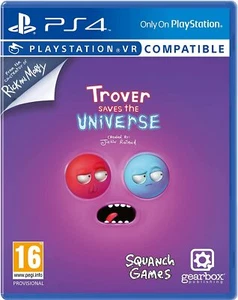 PS4 Trover Saves the Universe VR Compatible Cartoon Family Funny Game EXCELLENT - Picture 1 of 1