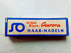 25 Stck DDR Haar-Nadeln Marke "Klein-Aurora" in Originalverpackung, 70er Jahre
