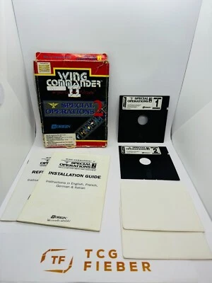 PC - Wing Commander II - Vengeance of the Kilrathi - Special Operations 2 - 5.25 - Bild 1 von 4