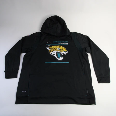 Jacksonville Jaguars Nike NFL On Field Apparel Dri-Fit Sweatshirt Men's New Cover