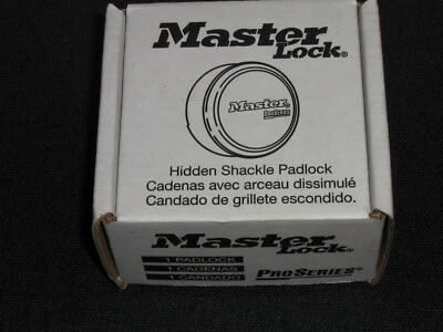 MASTER LOCK 6271KAW700A HIDDEN SHACKLE PADLOCK - NEW - Image 1 of 4