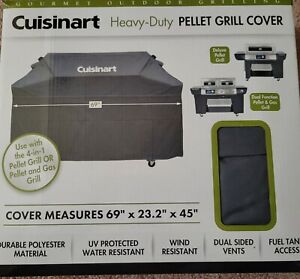 Cuisinart Heavy-Duty Pellet Grill Cover 69” X 23.2” X 45”- BRAND NEW