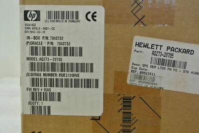 ORACLE 7040782 7040783 AQ273-20705 LTO5 8G FC TAPE DRIVE - Image 1 of 4