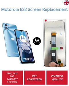 Motorola Moto E22 Pannel Screen Replacement LCD Display Digitizer - Picture 1 of 3