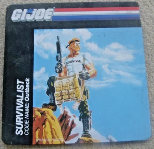 Outback Hot Plate G I Joe Survivalist 1987 MarshAllan Industries 7"x7" vintage - Picture 1 of 2