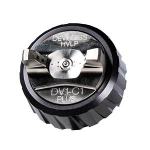 Pistola pulverizadora DEVILBISS DV1 C1+ HVLP Plus Air Cap 704434 pieza - Imagen 1 de 1