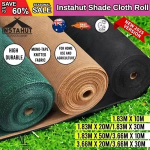 UV Mesh Roll 50%, 70%, 90% Sun Shades Outdoor Garden Cover, Instahut Shade Cloth - Picture 1 of 84