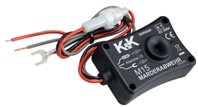 Protección contra martas K&K M15 ultrasónico 85 dB(A) 140° susto contra martas